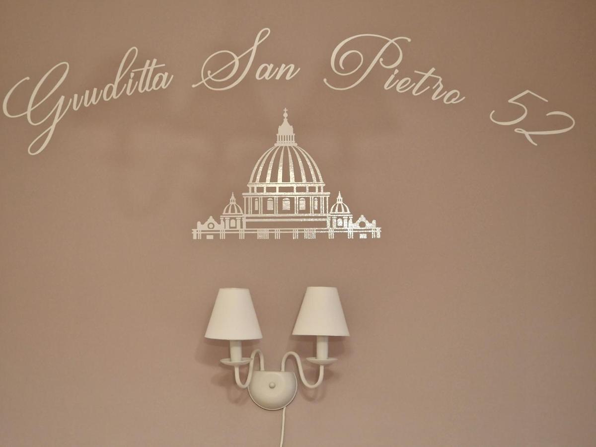 Giuditta San Pietro 52 Loft Roma Extérieur photo